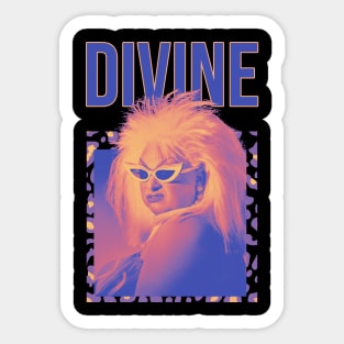 divine drag vintage Sticker